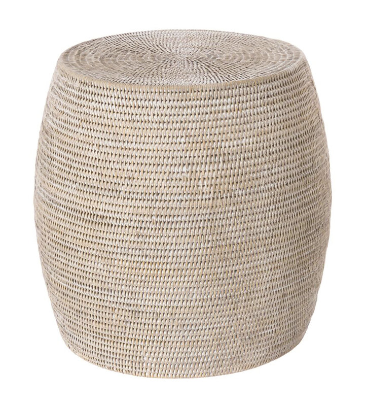 Kouboo Round Rattan Stool & Reviews Wayfair